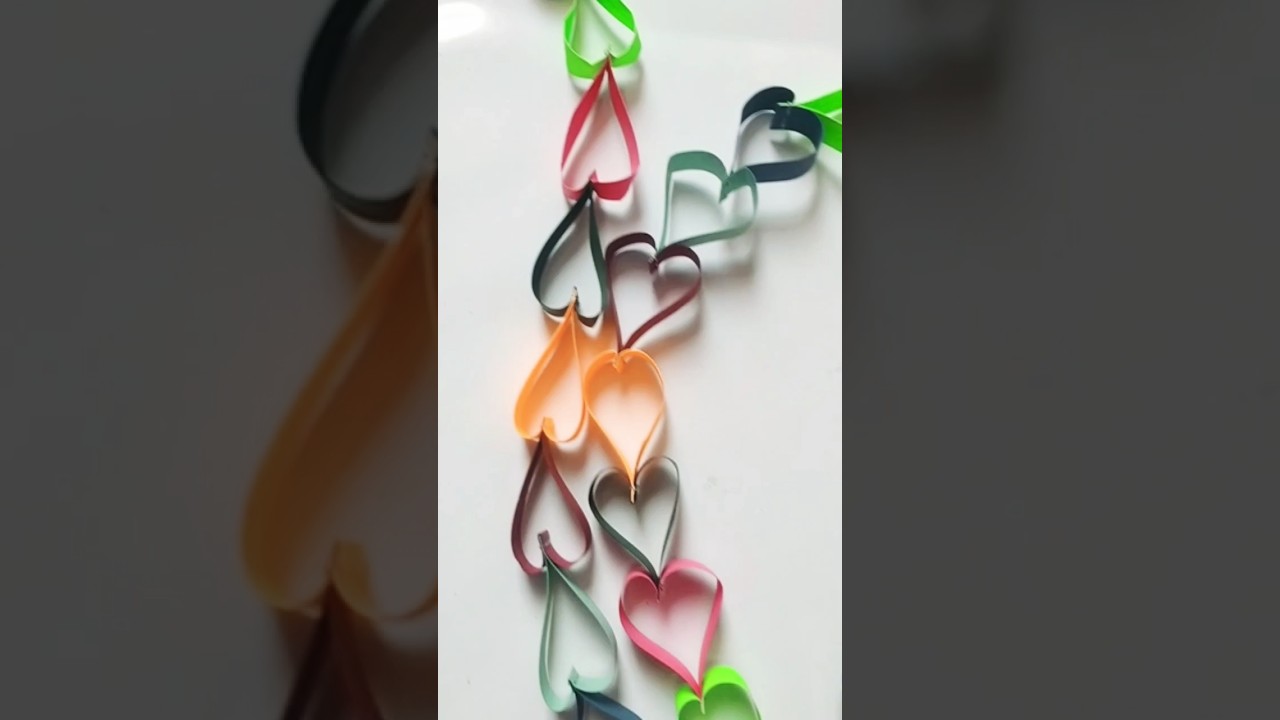 2 min DIY❤️🧡💛💚💙💜🤎🖤🤍#diy #colourcraft #viralvideo #craft #youtubeshorts #art #colourcraft #2024#2min