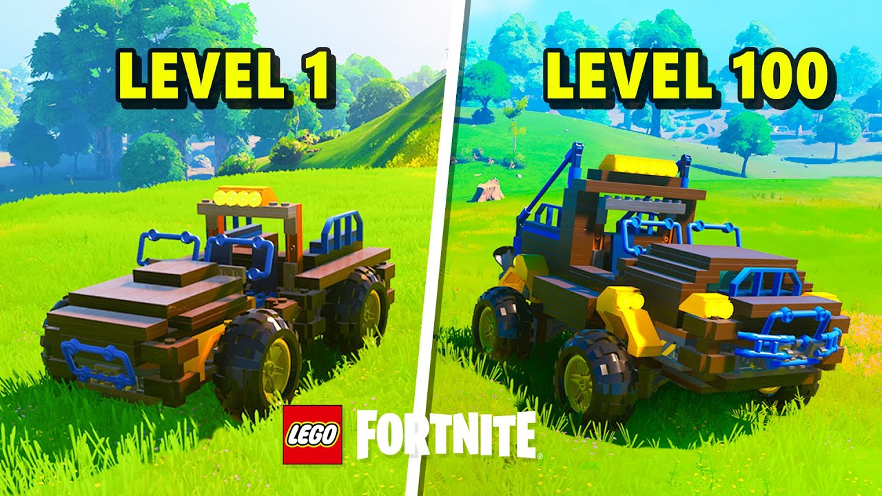 Building a Truck in Lego Fortnite!