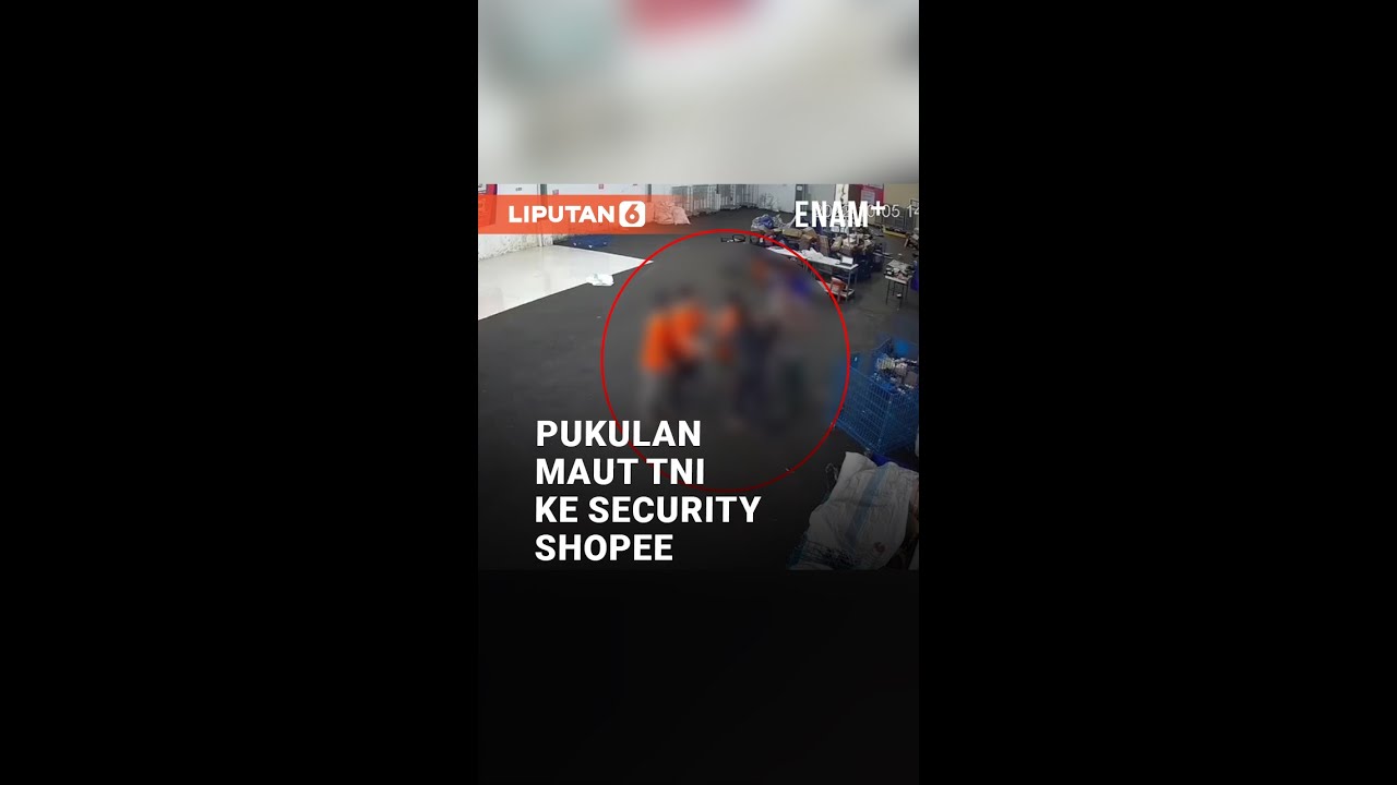 Pesanan Tak Sesuai, Prajurit TNI Aniaya Satpam Shopee #Shorts
