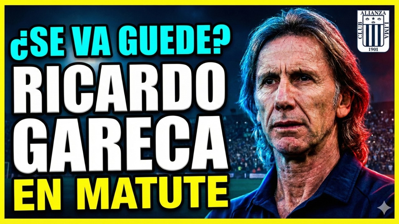 RICARDO GARECA a ALIANZA LIMA: El acercamiento secreto que tiene a Guede contra las cuerdas
