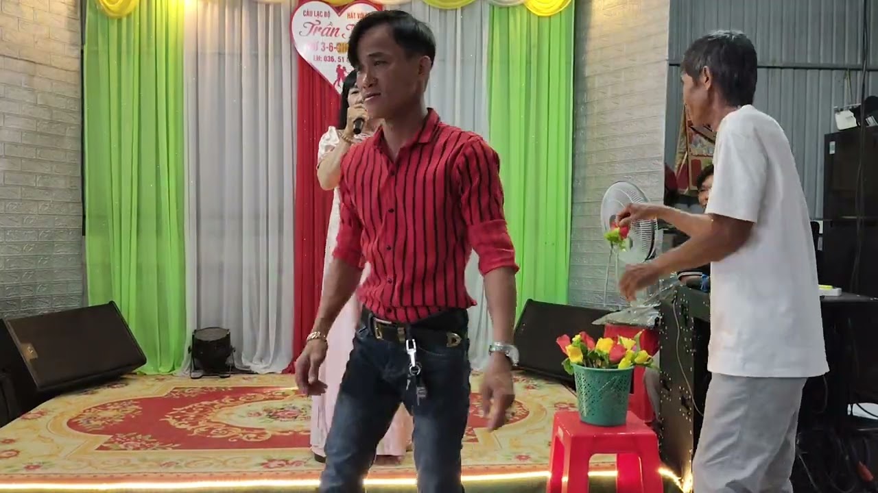 Chị Hồng gấm giao lưu CLB trần tươi ca khúc vọng gác đêm sương 