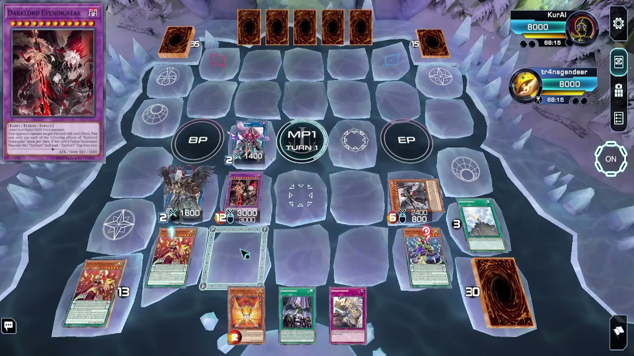 Melodious darklord NS refrain line PRE BLAZING DOMINION