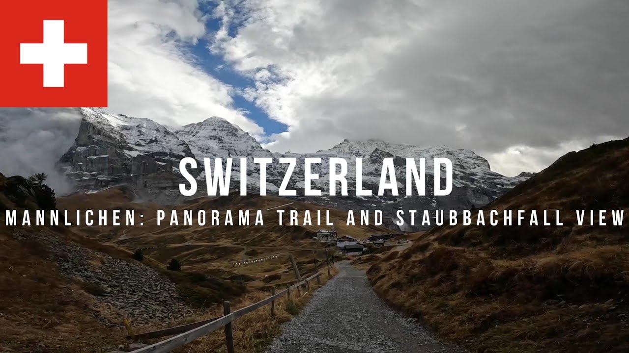 🇨🇭 Switzerland Ep. 2 (Mannlichen): BEST Trail In Interlaken!! Waterfall From The VOID!!