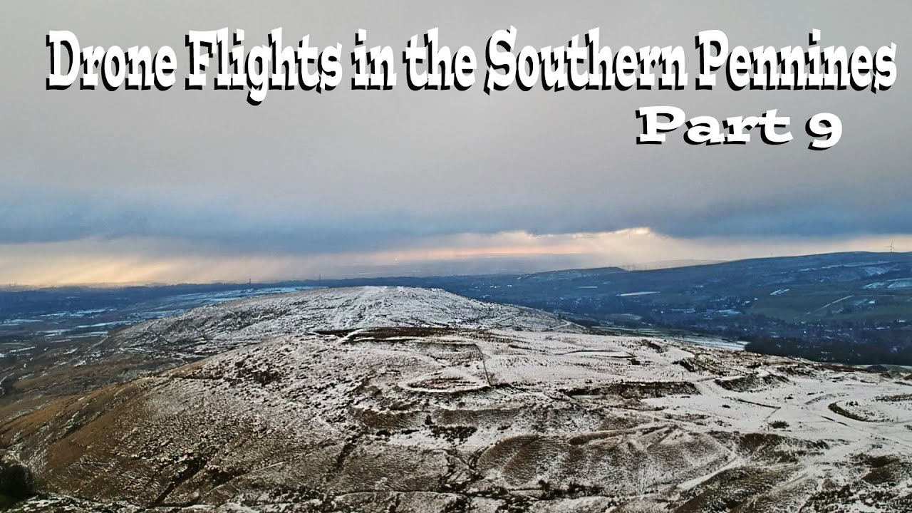 Drone Flights in the Southern Pennines - Watergrove Reservoir