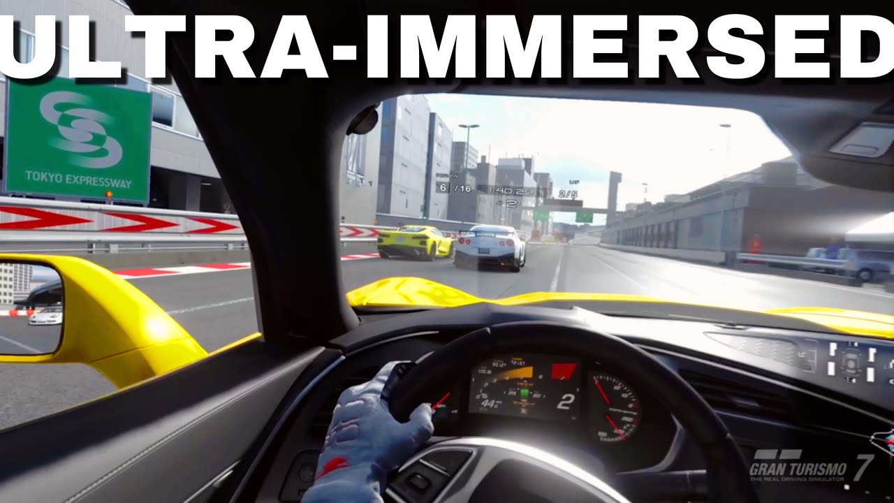 This Gran Turismo 7 race is SO IMMERSIVE on PSVR2...