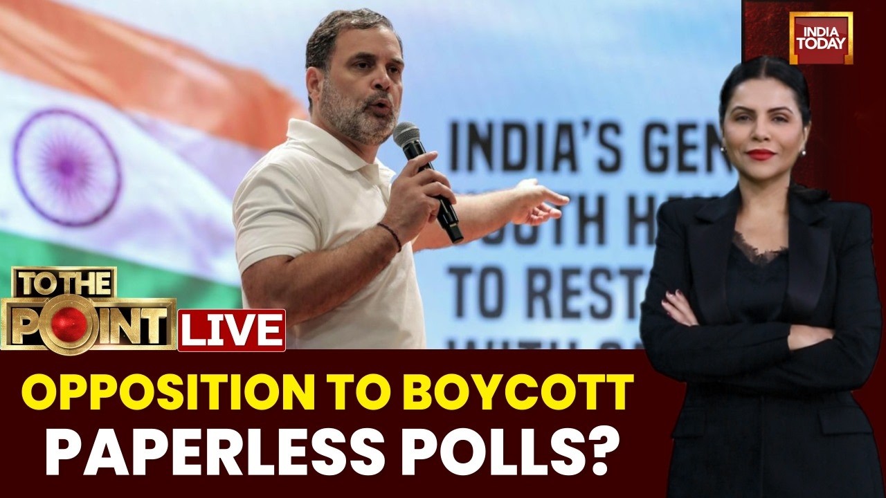 LIVE: Opposition Parties To Boycott Paperless Elections? | INDIA Bloc Takes 'Vote Chori' War To SC