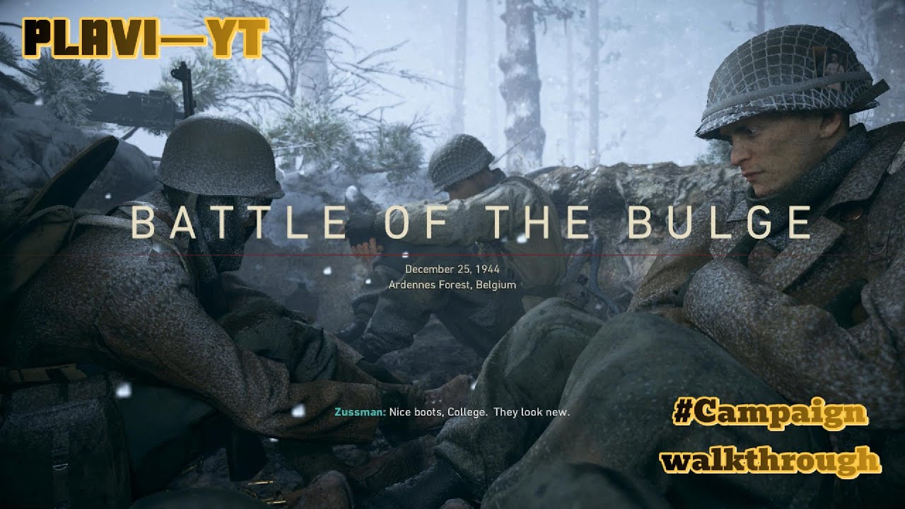 Call of Duty WWII (2017) walkthrough campaign (No commentary)... Episode #9