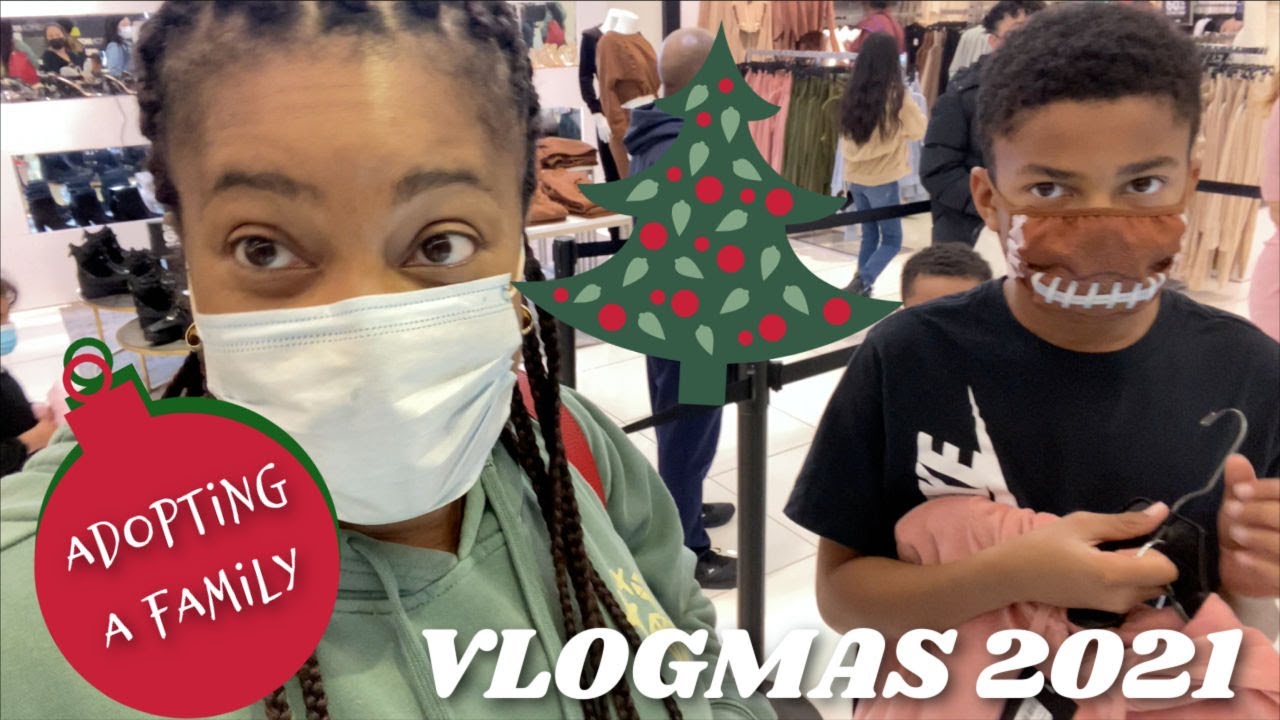 Adopting A Family for Christmas | 2021 Vlogmas  | That Chick Angel TV