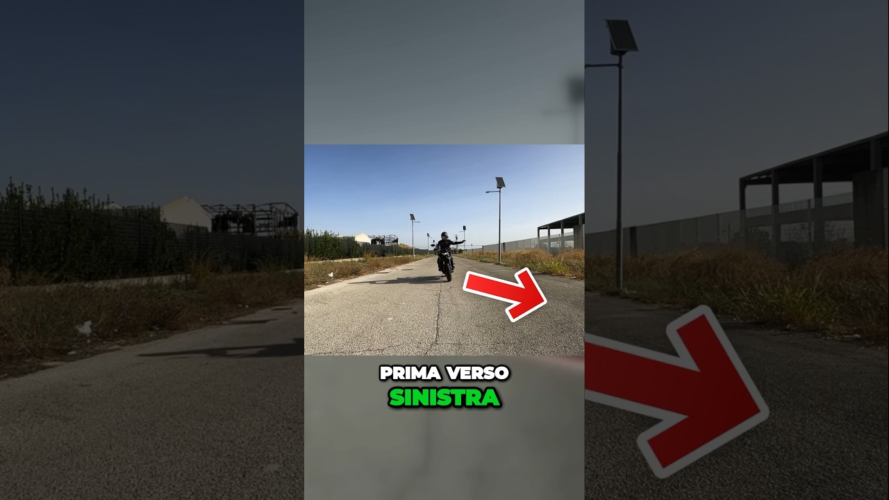 TI SPIEGO IL CONTROSTERZO IN MOTO IN 50 SECONDI! 😎 