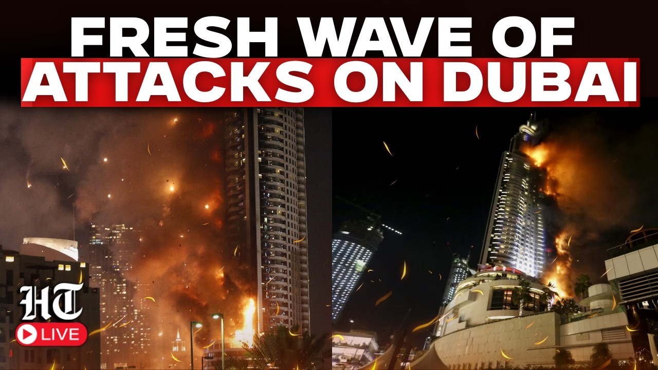 LIVE: Four Injured as Dubai Airport Damaged; Drone Debris Strikes Burj Al Arab | Israel-Iran War