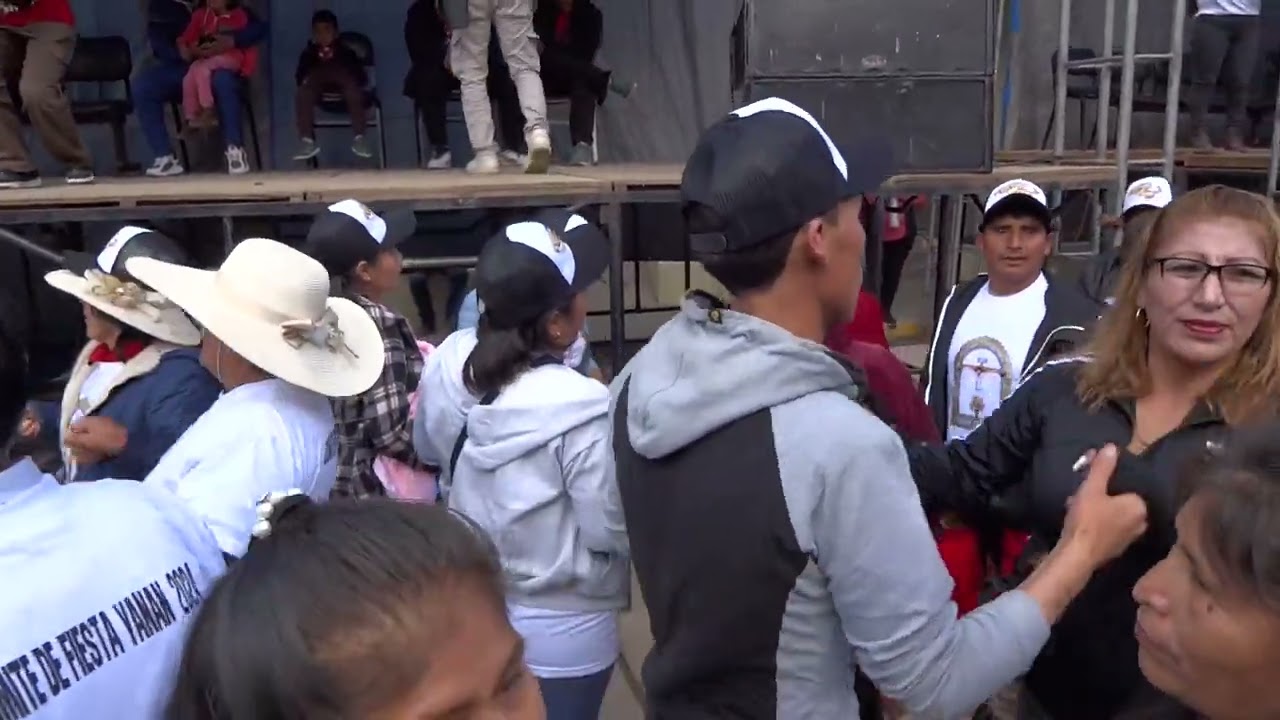 FIESTA PATRONAL BAÑOS HUANUCO 2024 - Recepción de las Bandas de Músicos