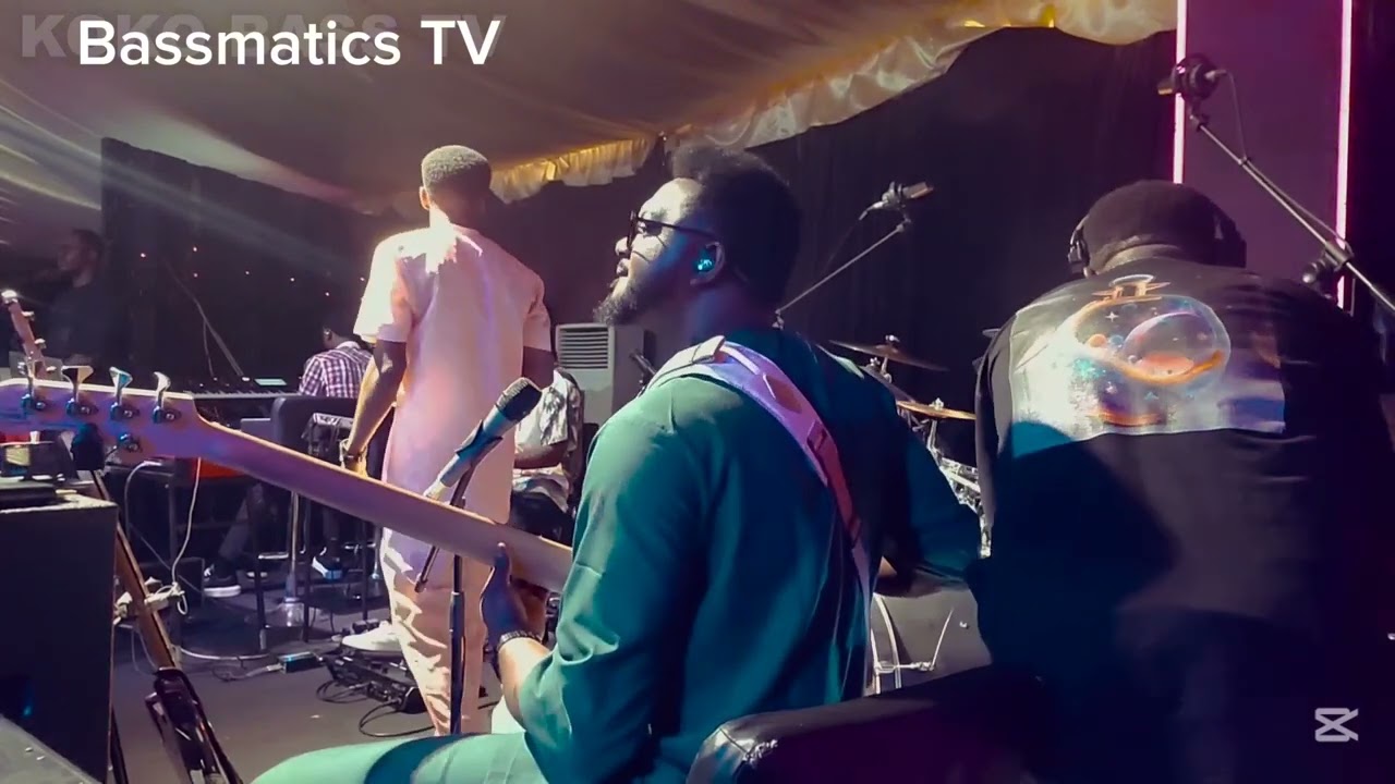 😳 Bassmatics At Streams of Joy Abuja | Moses Bliss 