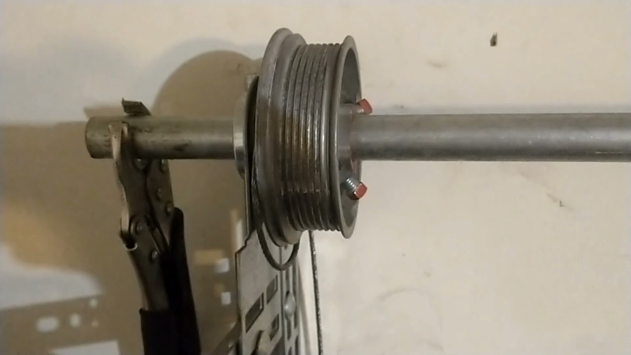 Как починить тросы гаражных ворот