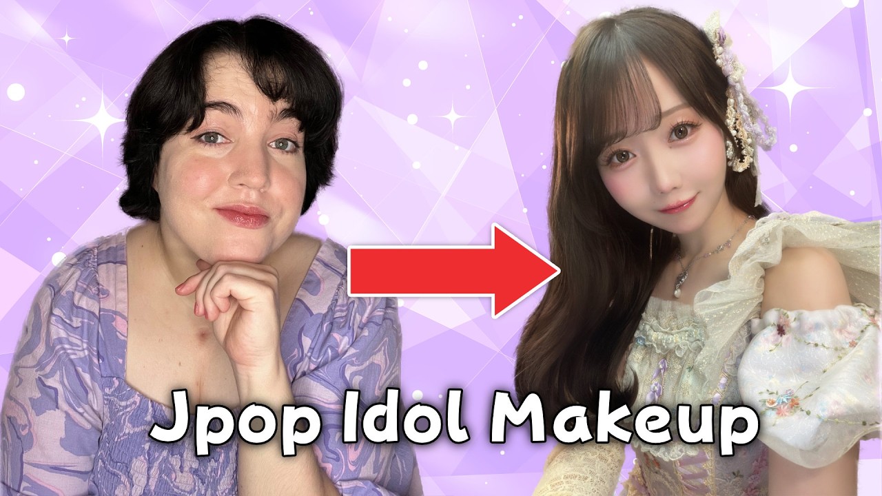 Trying Jpop Idol Makeup =LOVE | みりにゃのメイク