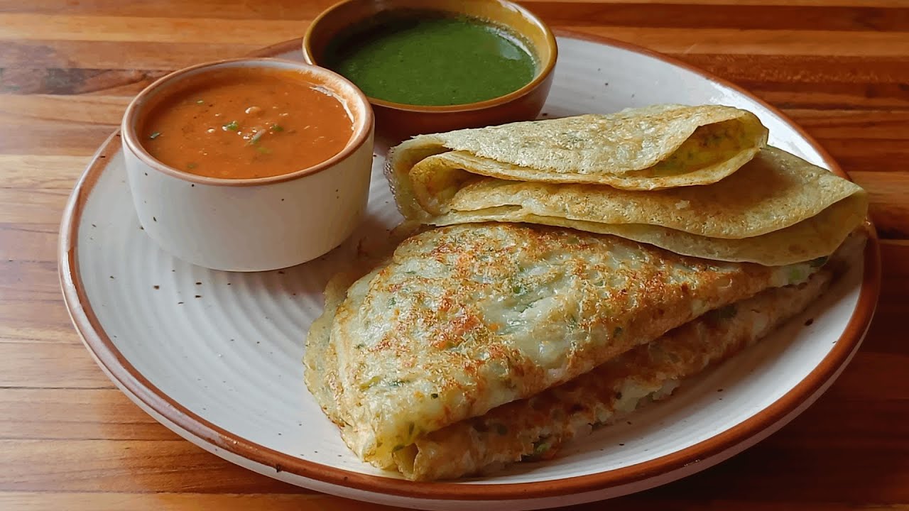 Soft Sponge Dosa Without Fermentation | Easy Breakfast Idea | Fluffy Sponge Dosa in 20 Minutes
