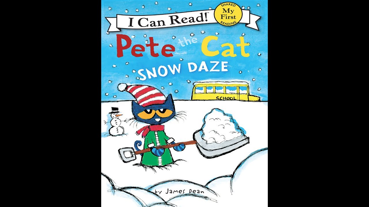 Pete the Cat - Snow Daze - Kids Read Aloud Audiobook - NO ADS