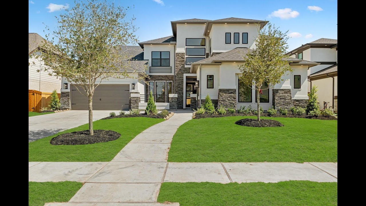 STUNNING NEW MODERN HOME TOUR NEAR HOUSTON TEXAS (Cypress TX)