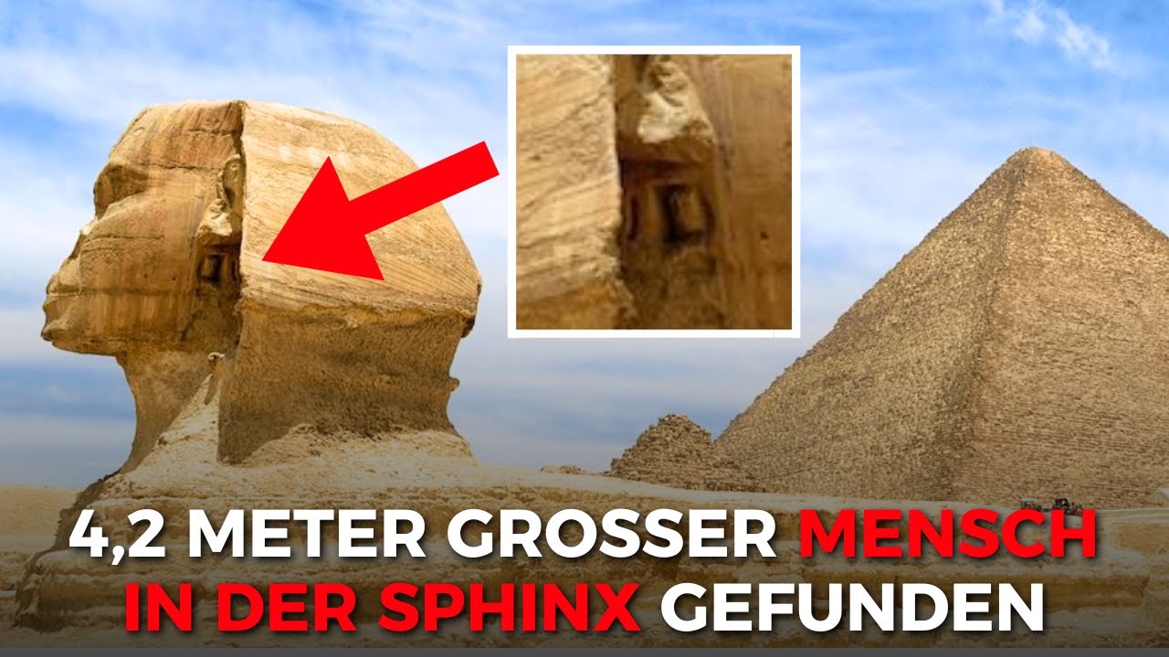 Arch&auml;ologen krochen in die antike Sphinx &ndash; Ihre Entdeckungen sind nicht vollst&auml;ndig erkl&auml;rbar!