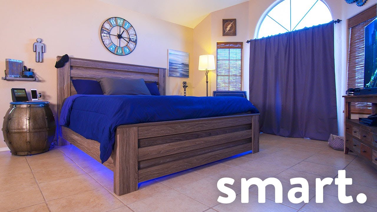 Epic Smart Home Bedroom Tech Tour!