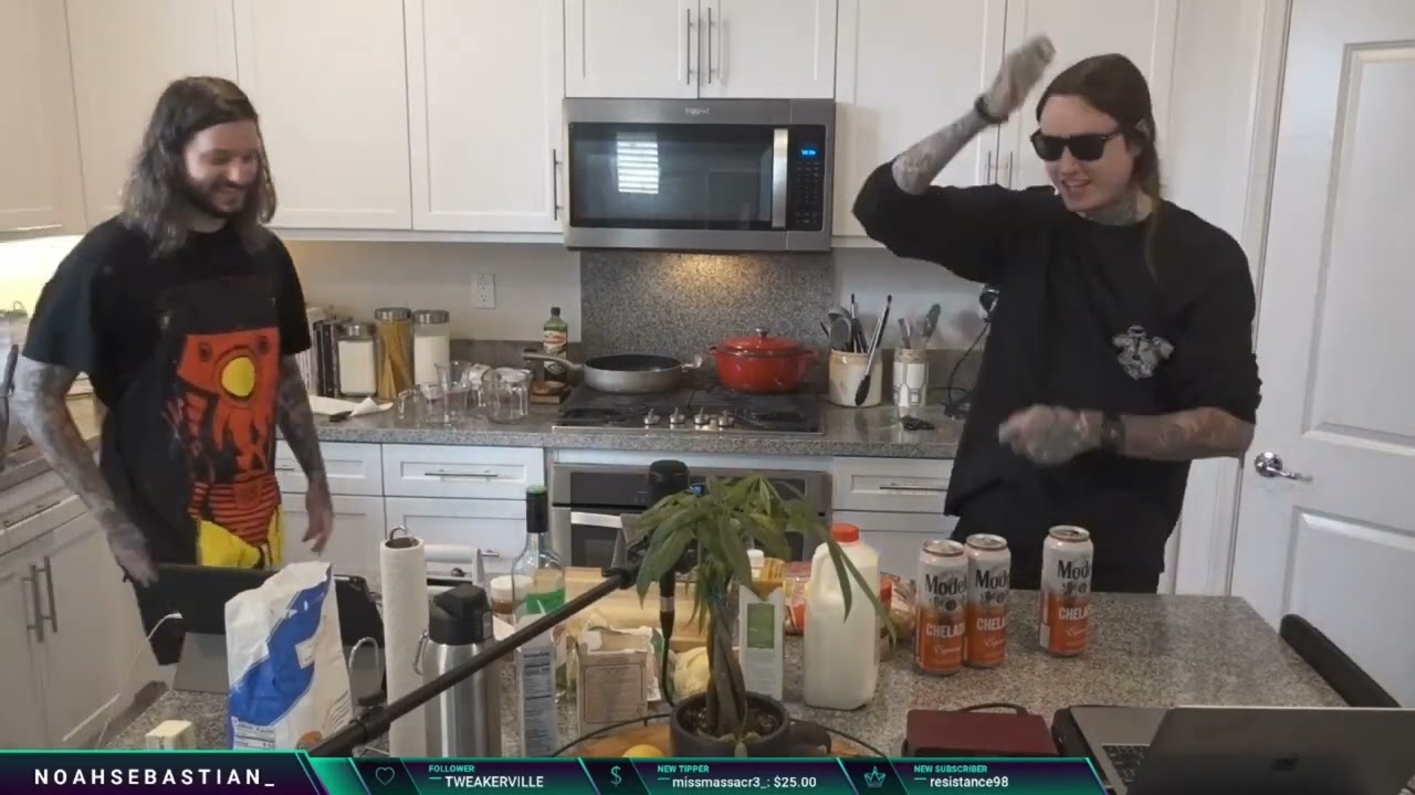 NOAH SEBASTIAN COOKING