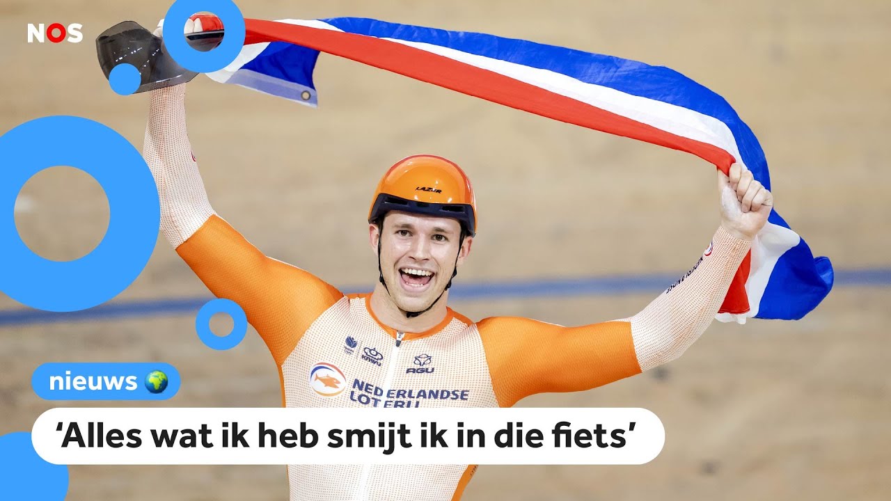 Baanwielrenner Harrie Lavreysen voor de vijfde keer wereldkampioen