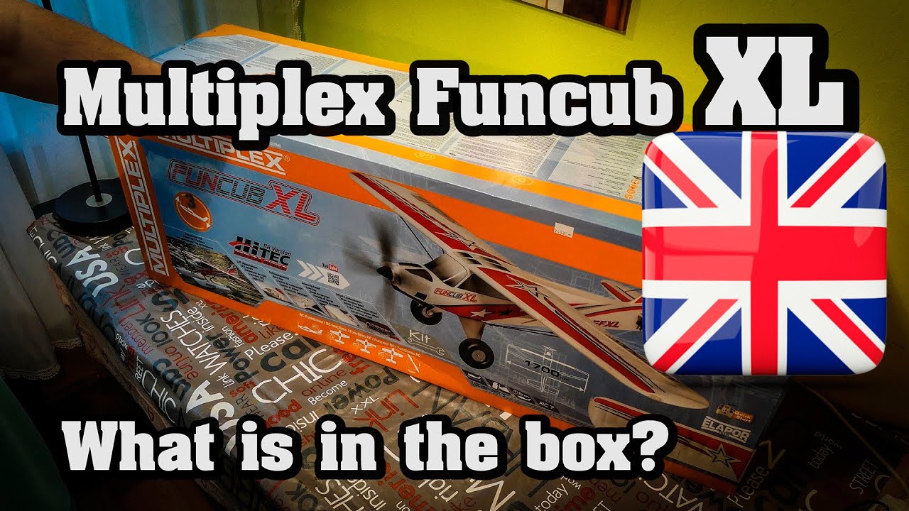 Multiplex FunCub XL - What is in the box?