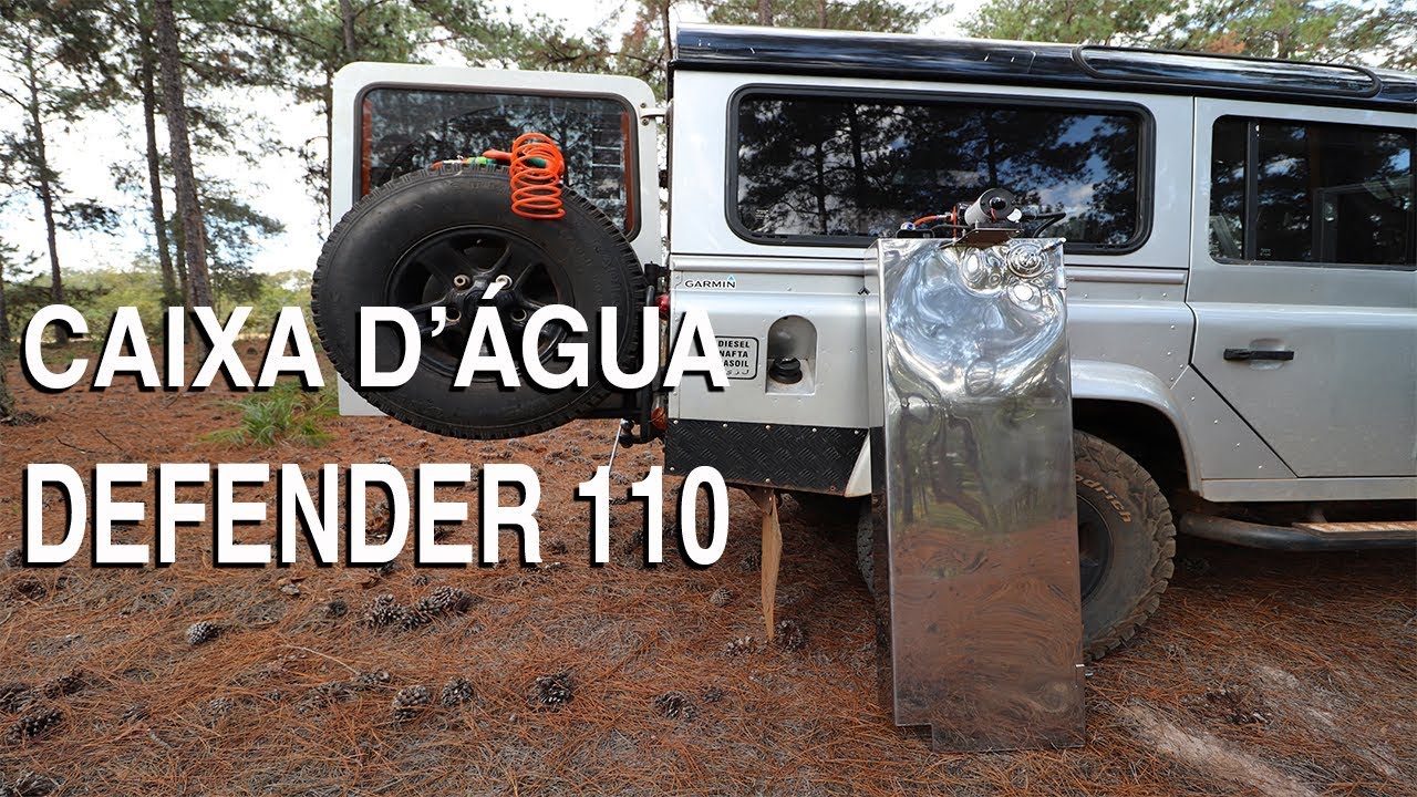 TANQUE DE ÁGUA PARA DEFENDER 110 CAMPER por Ricardo Pocholo