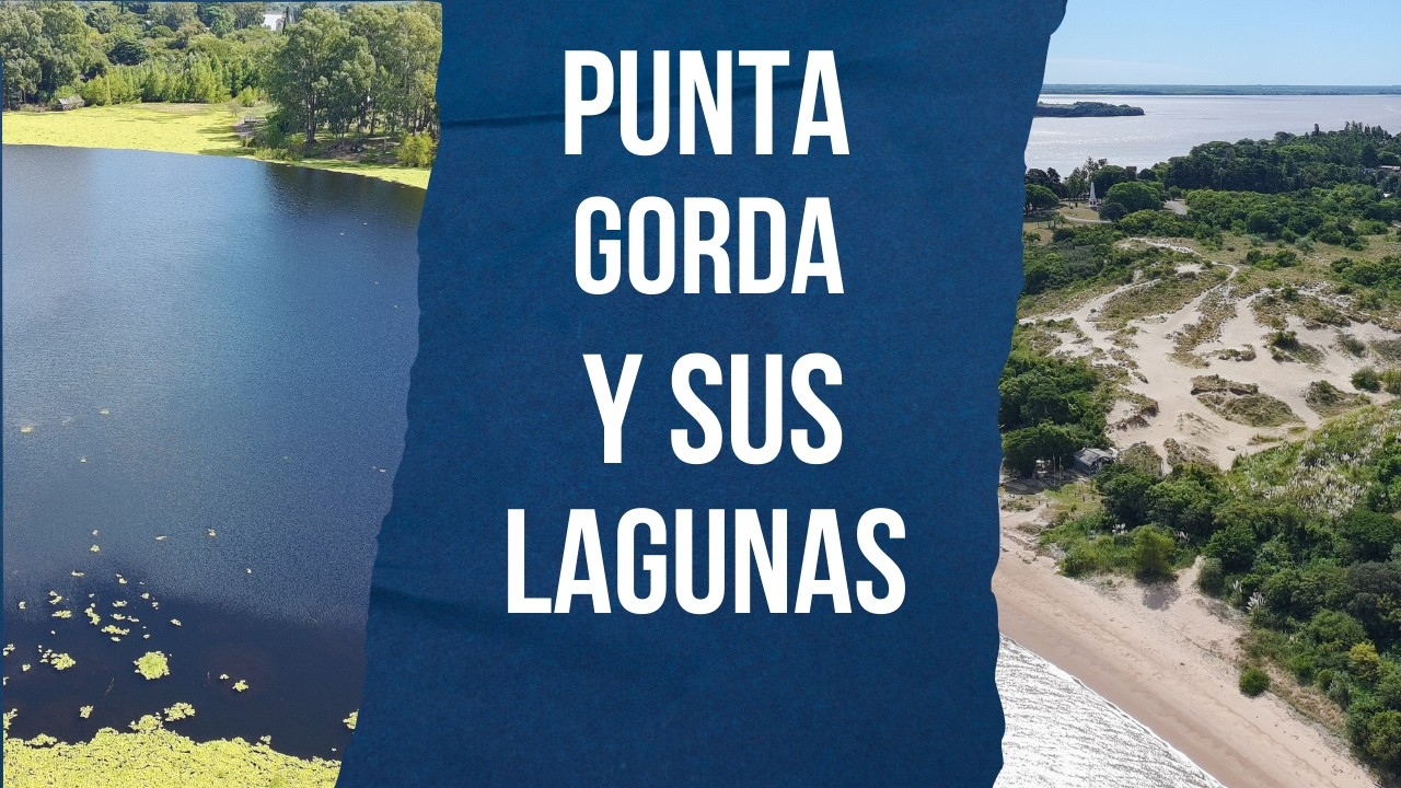 Punta Gorda y sus lagunas, departamento de Colonia.