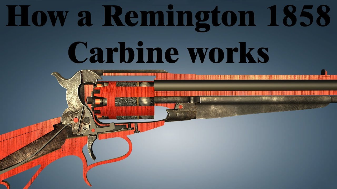 How a Remington 1858 Carbine works | World of Guns
