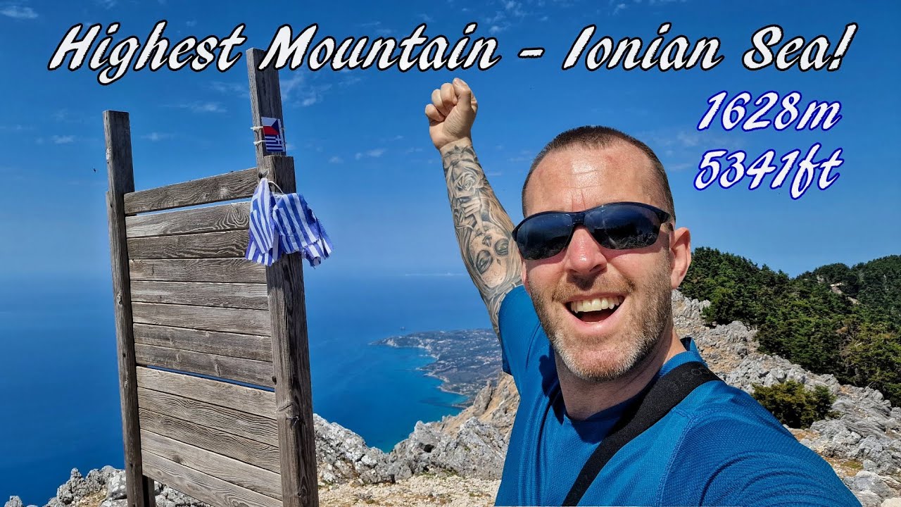 Mount Ainos - Kefalonia Greece / Highest Mountain In The Ionian Sea