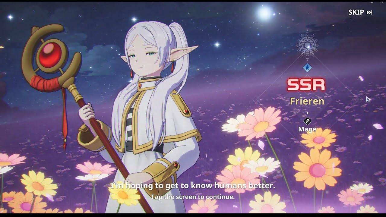 Solo Leveling ARISE - New Hunter Frieren Draw, Upgrade and Gameplay 