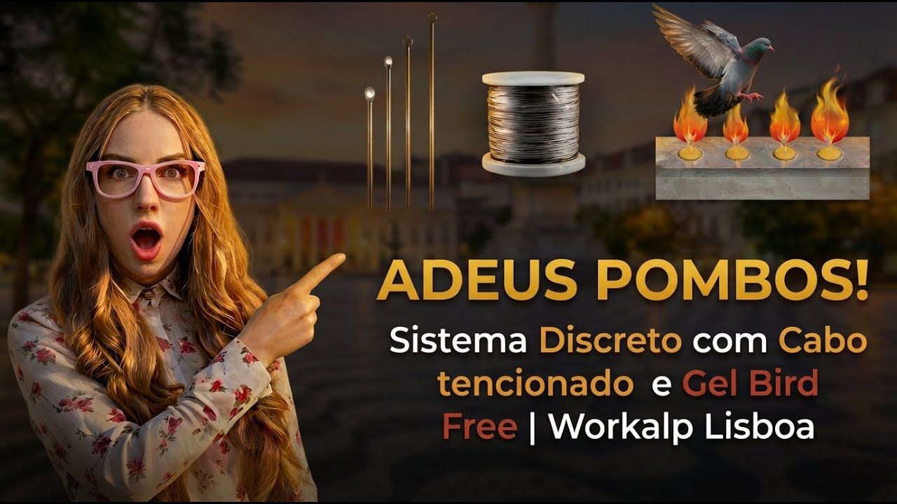 A Solução QUE FUNCIONA Mesmo para Afastar Pombos (Ninguém Mostra Isto!)