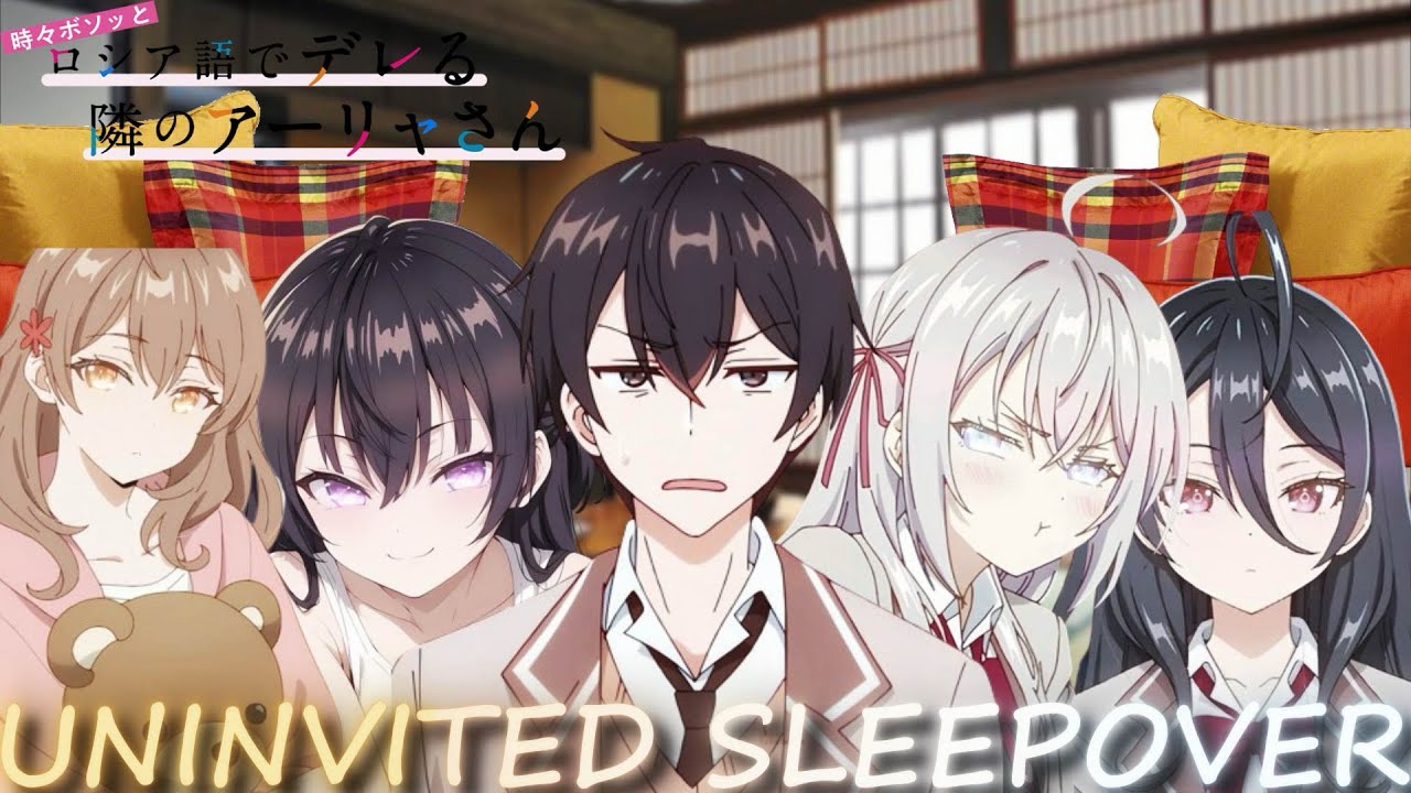 Uninvited Sleepover // Oneshot // Alya x Kuze // Implied Masha x Kuze // 700th Video Special 🗣️🗣️