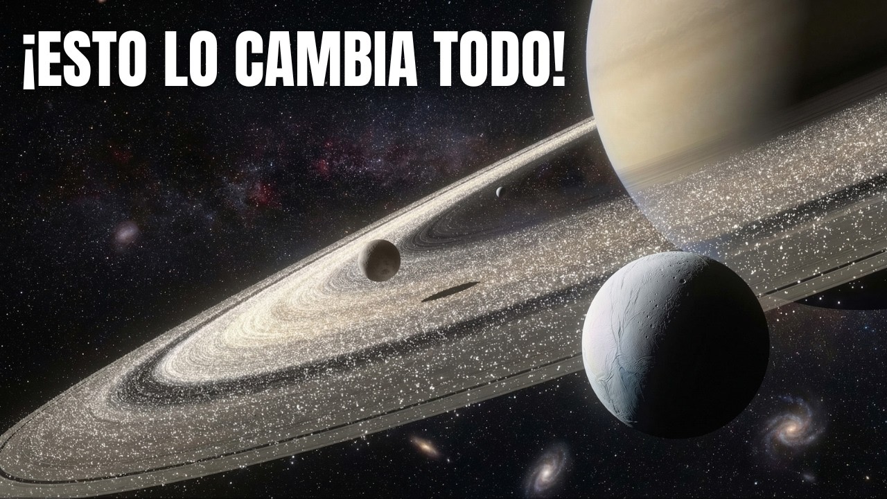Lo que descubrimos en las lunas heladas de Saturno