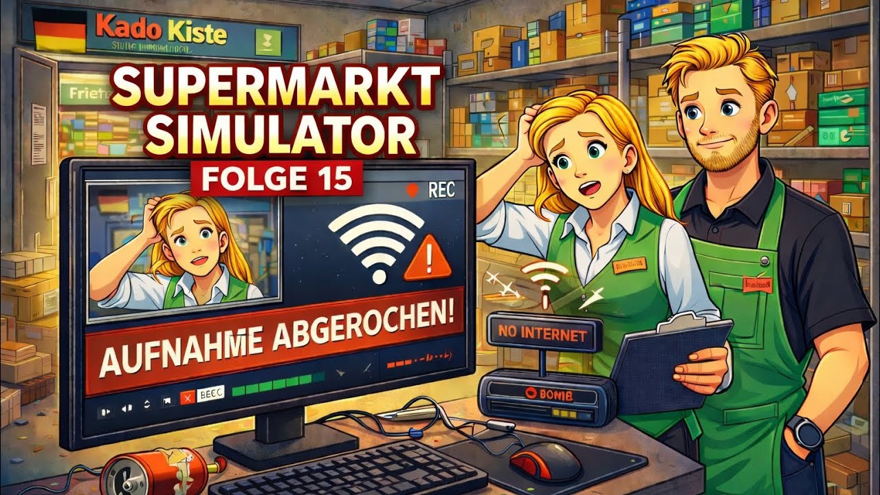 Aufnahmeprobleme im Supermarkt Simulator Folge 15