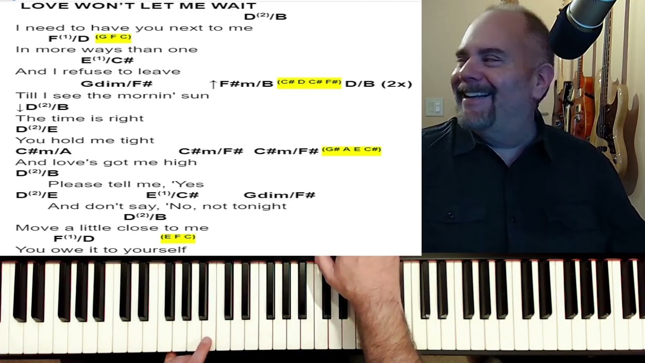 Love Won't Let Me Wait - Part TWO Cedric Taylor Lesson