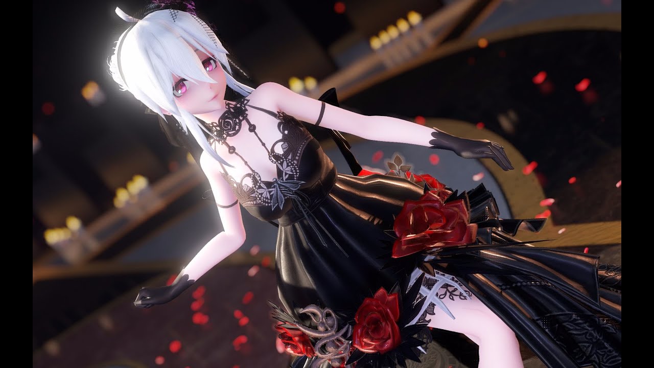 【REPRINT MMD 4K/60FPS】Evil Kiss + Yowane Haku - 帝国少女 #PleaseRead!Description!