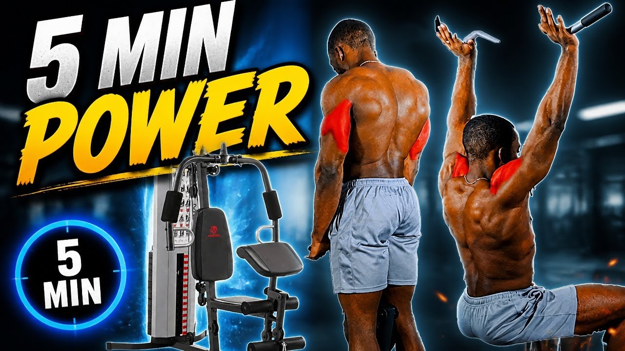 MULTI GYM 5 MIN SHOULDER & TRICEPS WORKOUT