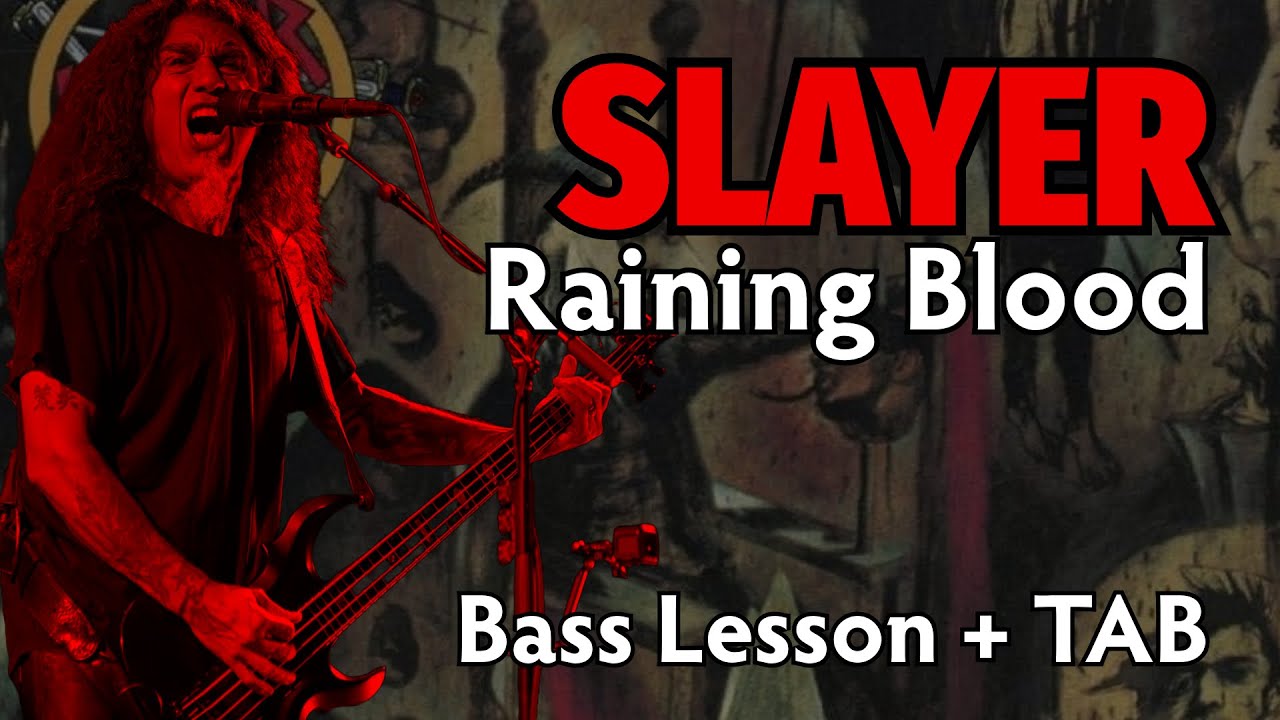 How to Play Raining Blood on Bass | Slayer Bass Tutorial
