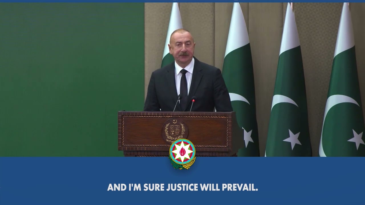There were flags of Azerbaijan, Pakistan and Turkiye in the hands of our people
