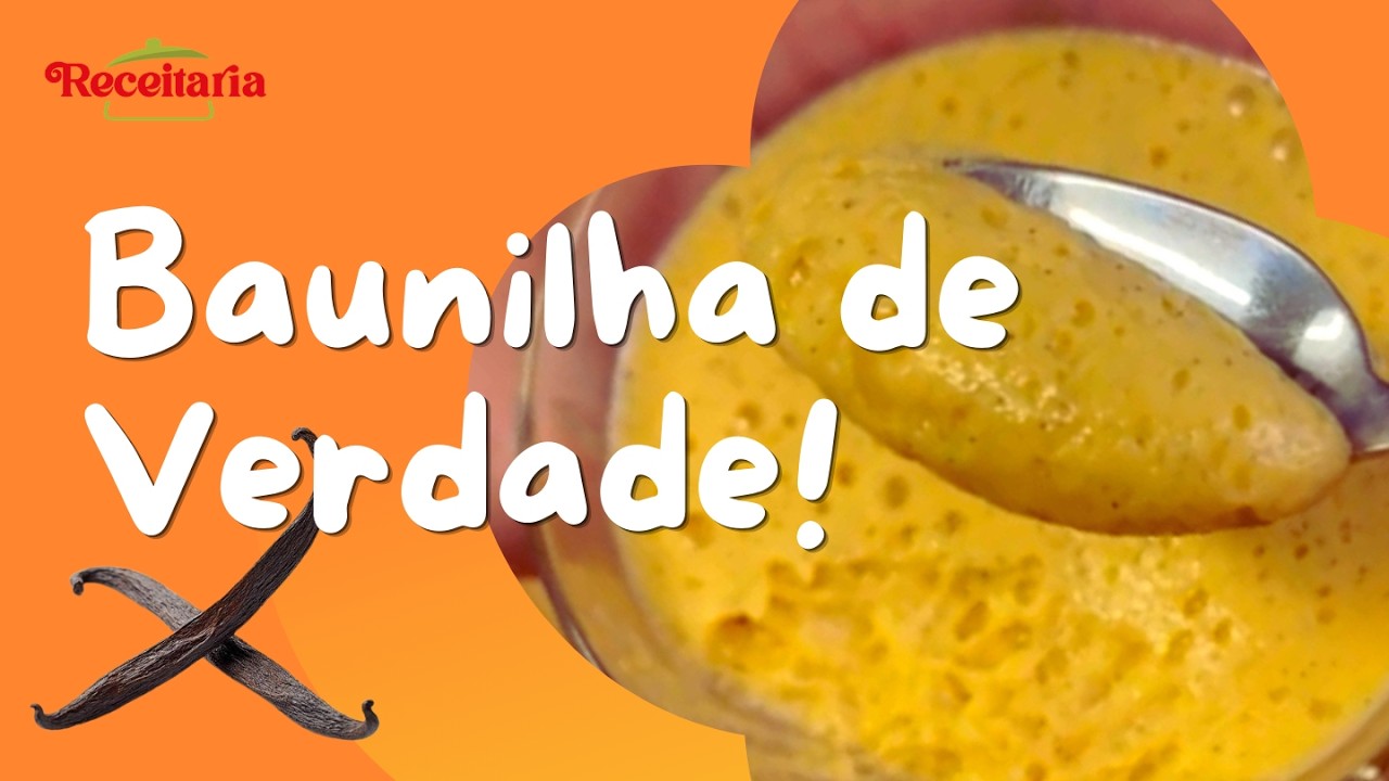 Segredos da Mousse de Baunilha de Verdade (com Fava Natural)