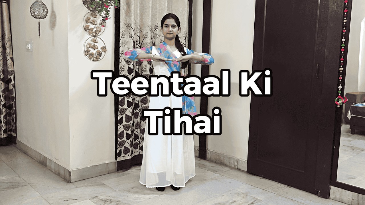 Teentaal Ki Tihai | Jagriti's Dance Classes #dance #kathak #classicaldance