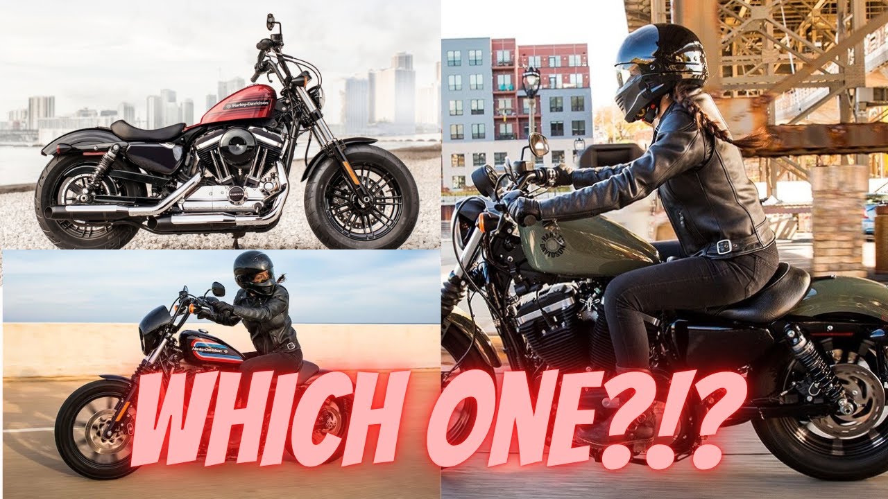 Сравнение Sportsters: Iron 883 против Iron 1200 против Forty Eight 48
