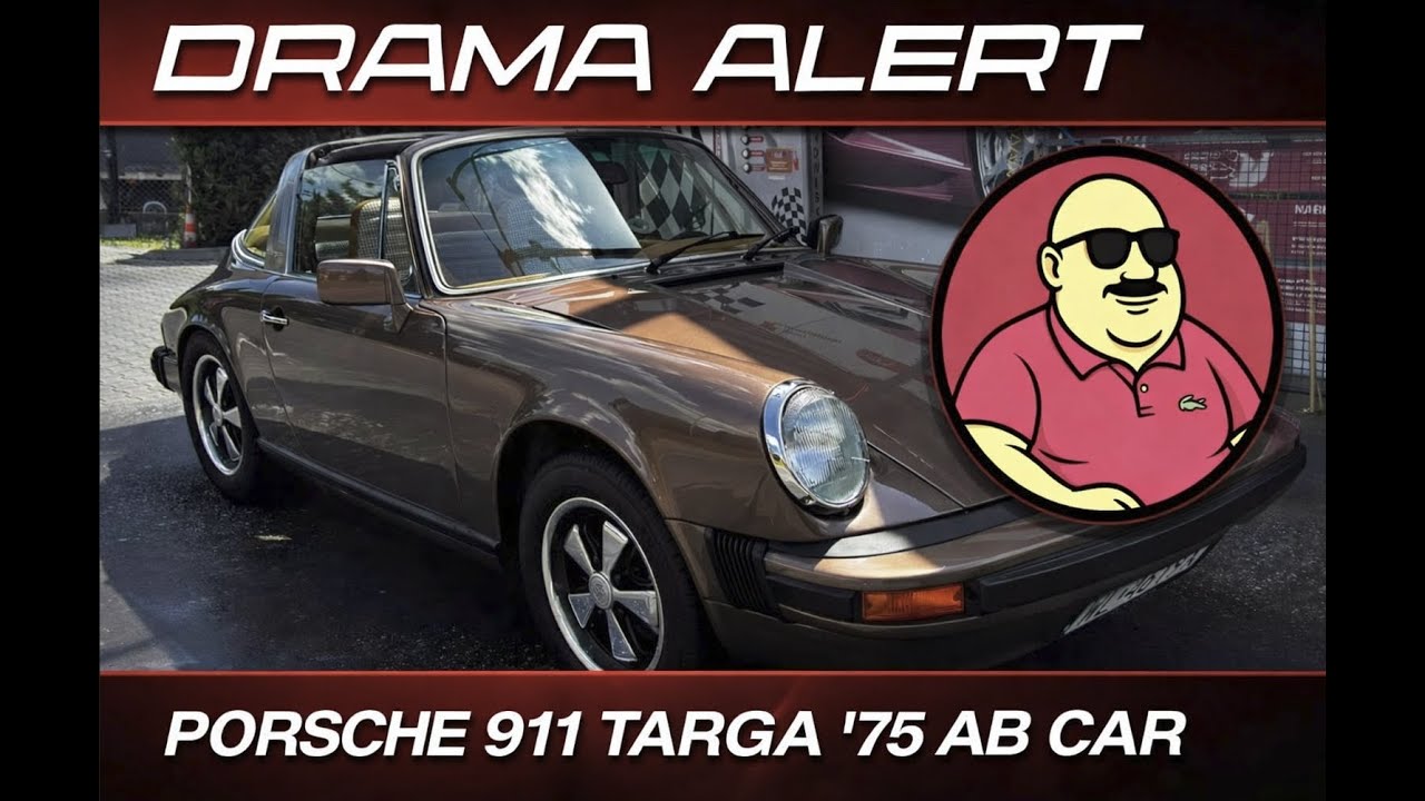 Porsche 911 Targa 1975 i AB Car : kolejna drama!!! @abcaroldtimers