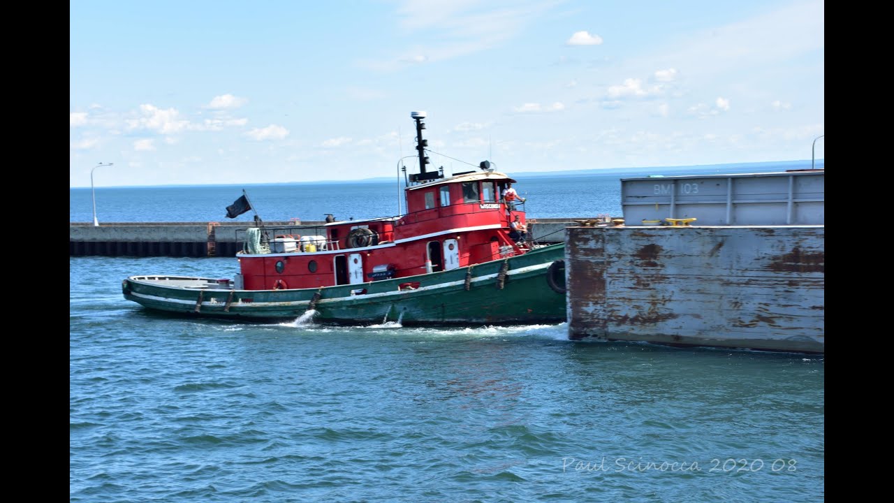 124 year old Tug Wisconsin Duluth Arrival! 08052020