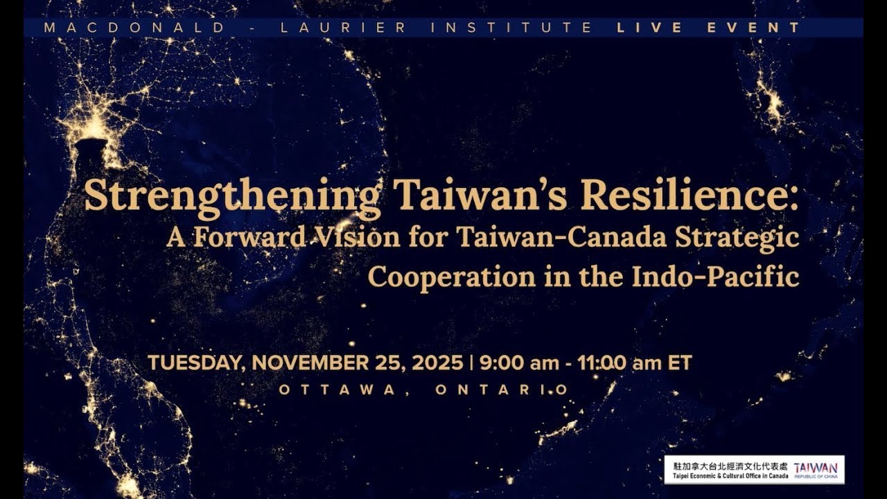 A forward vision for Taiwan-Canada cooperation