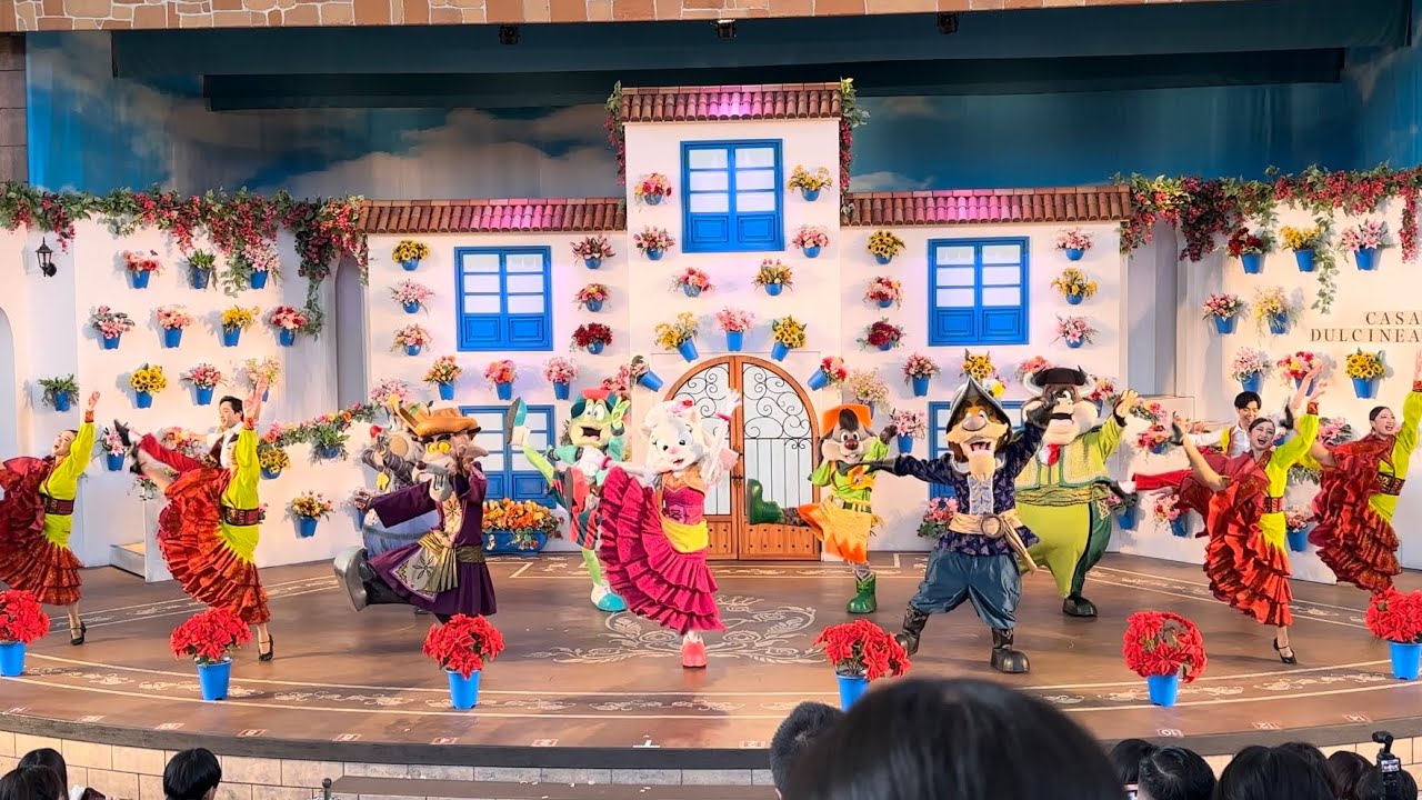 【志摩スペイン村パルケエスパーニャ】キャラクターミュージカル「パティオ デル カント～ダルシネアの秘密の花園～」2024/2（4K HDR 60fps）