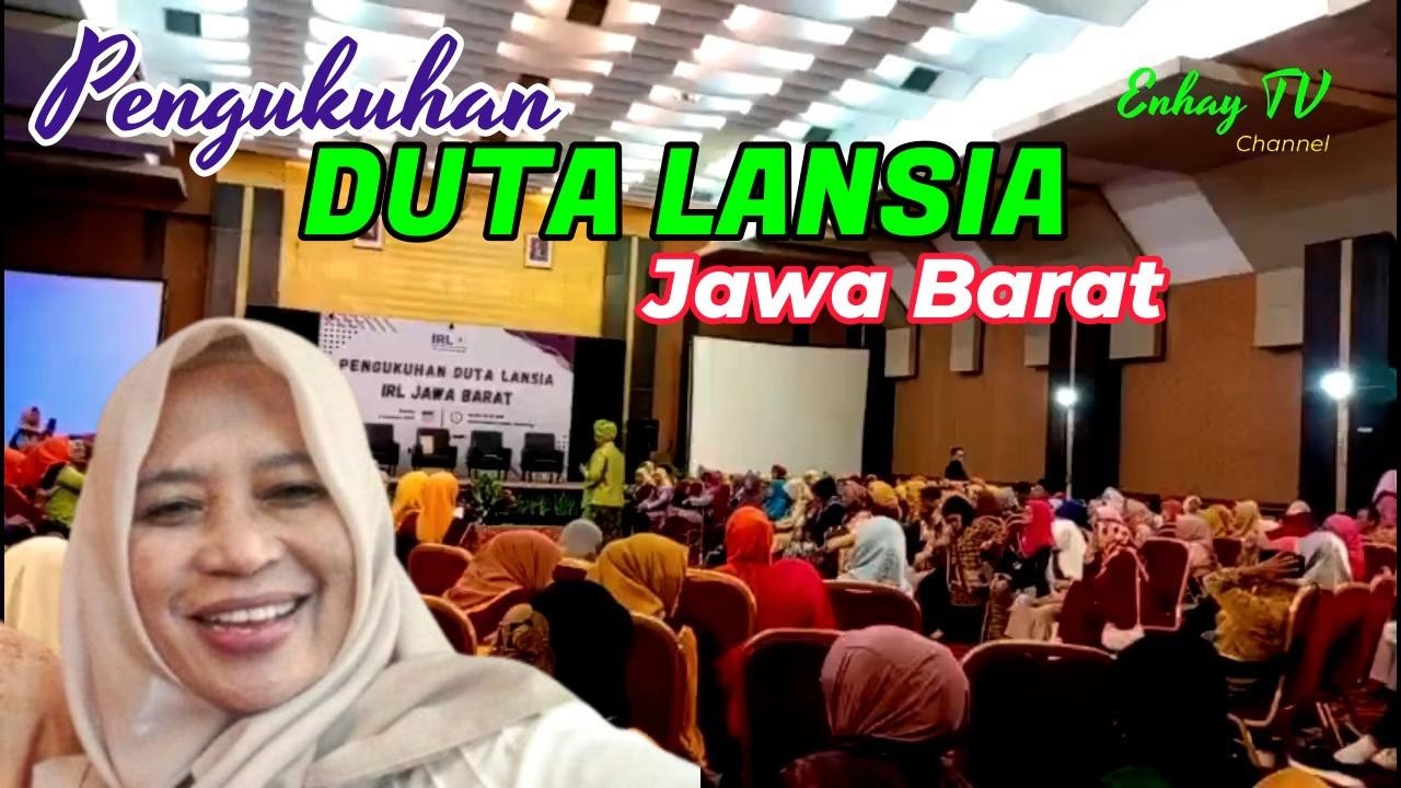 Meriah Acara Pengukuhan Duta Lansia Jawa Barat