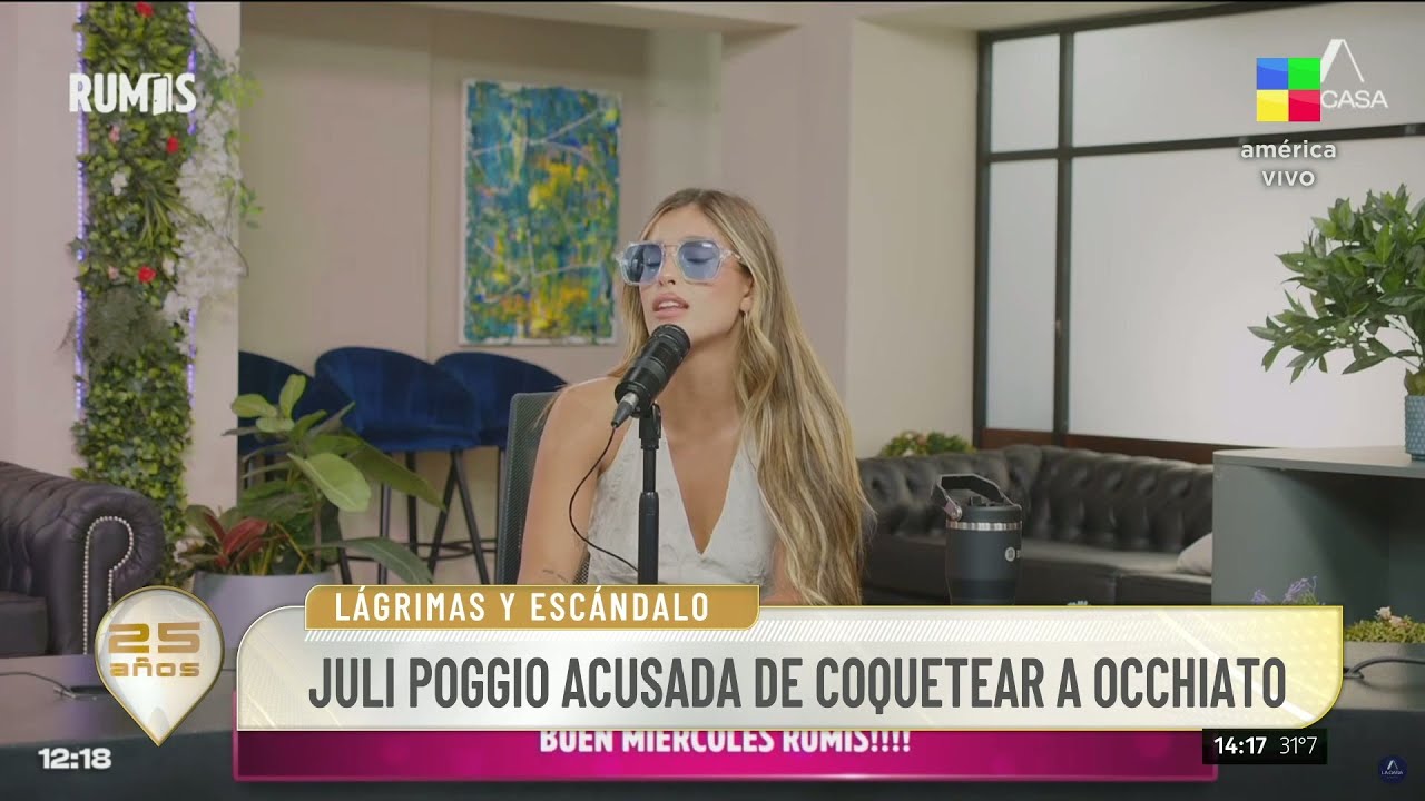 ESC&Aacute;NDALO EN LA TAPA DEL A&Ntilde;O: JULI POGGIO ACUSADA DE COQUETEAR A NICO OCCHIATO