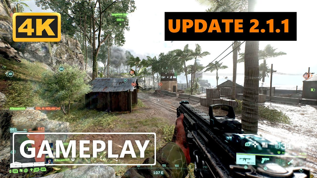 Battlefield 2042 UPDATE 2.1.1 Xbox Series X Gameplay 4K
